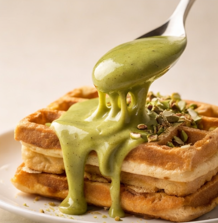 Pistachio Waffle Sauce